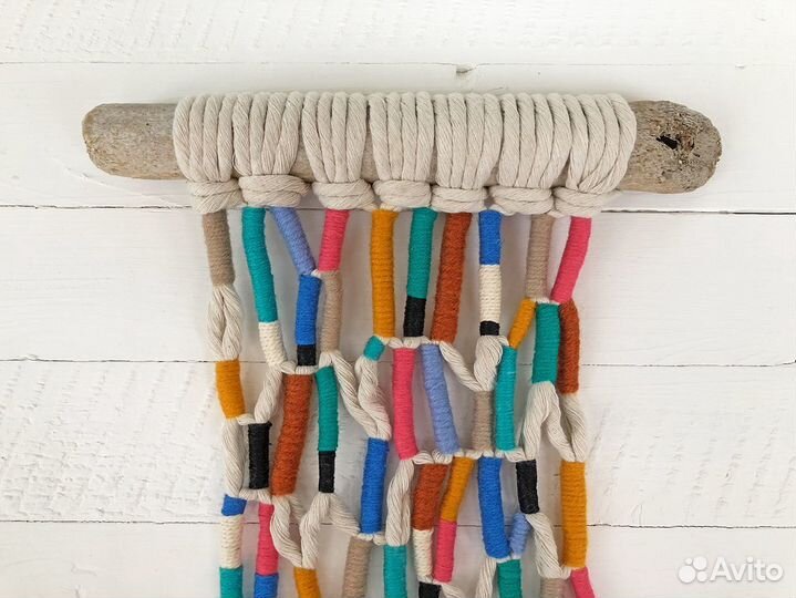 Макраме панно на стену подвеска гобелен