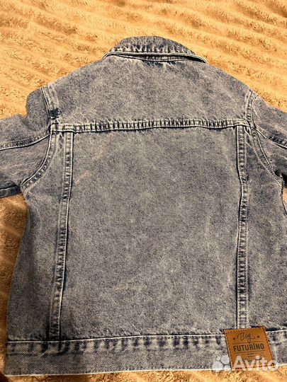 Джинсовая куртка для мальчика 116