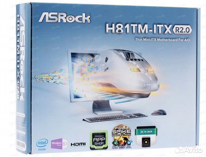 Материнская плата ASRock H81TM-ITX R2.0 S1150