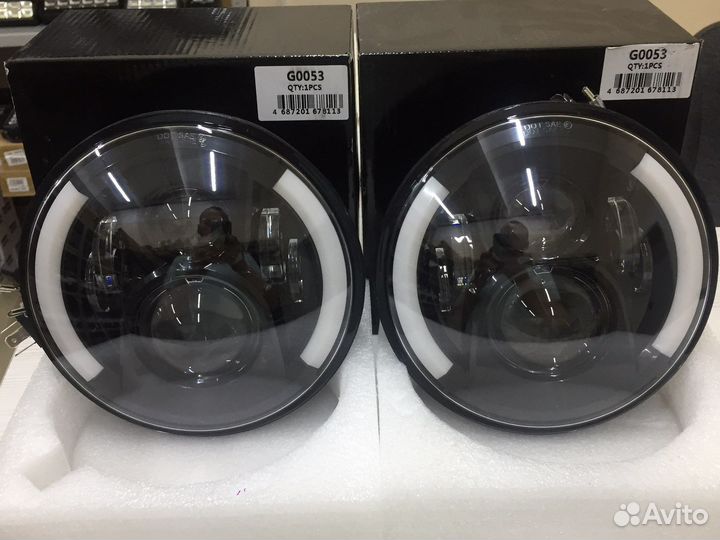 Светодиодные фары на ниву УАЗ