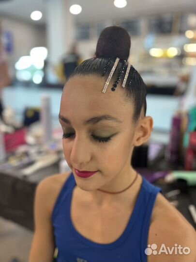 Прически и макияж для гимнасток