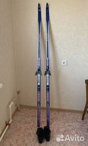 Беговые лыжи с ботинками