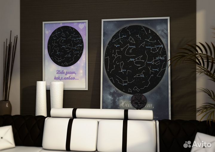 Карта звёздного неба