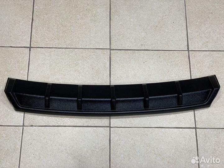 Диффузор заднего бампера на приору