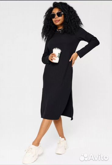 Платье трикотажное женское лапша 42,48,50 и 52 р