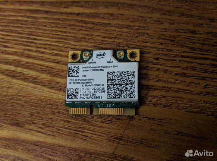 Wifi модуль intel centrino wireless-N 2200