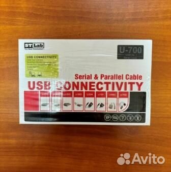 Адаптер переходник U-700 USB - 2xCOM