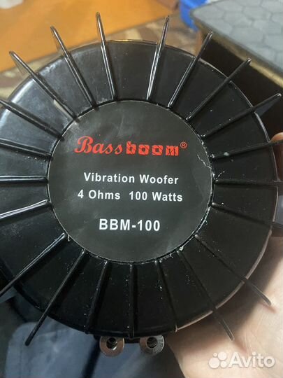 Bass boom vibration woofer