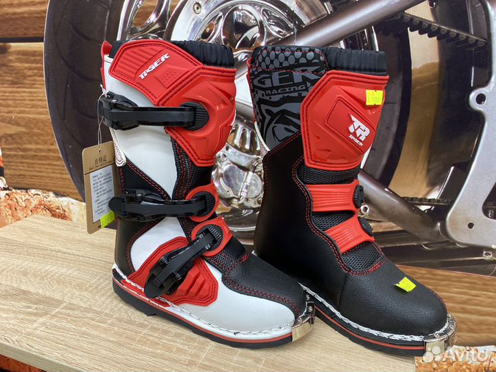 Боты кроссовые эндуро детские