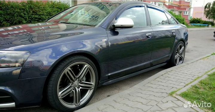 Накладки на двери RS Audi A6 C6