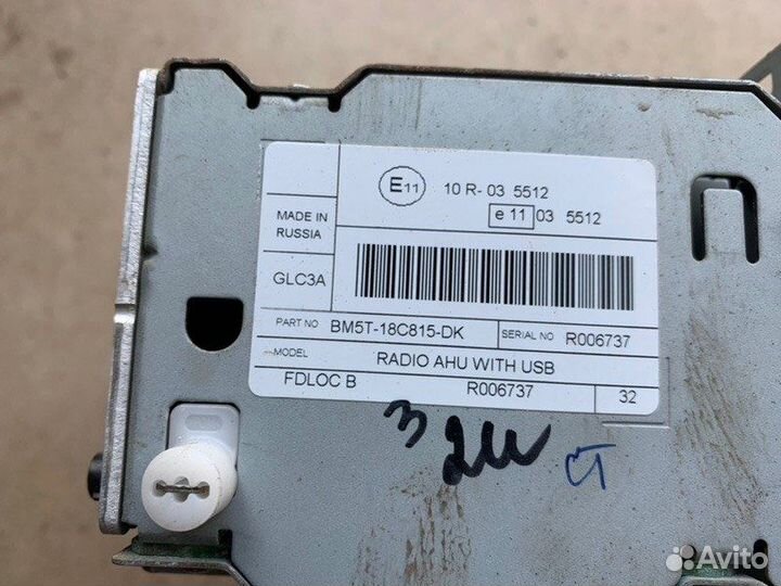 Магнитола Ford Focus 3 хетчбэк 1.6 pnda 2013