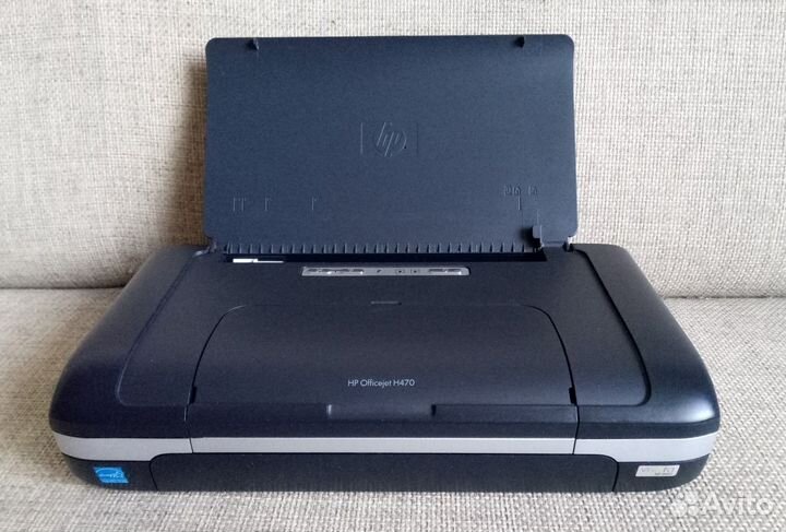 Принтер HP H470 + картриджи + акб + бп