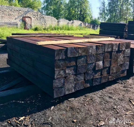 Шпала : Ель, От производства, Тип 2, Обработанные