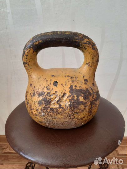 Гиря 24 кг бу