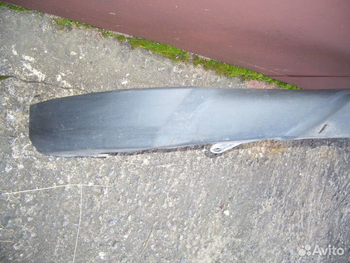 Юбка переднего бампера Тойота Рав 4 с 15