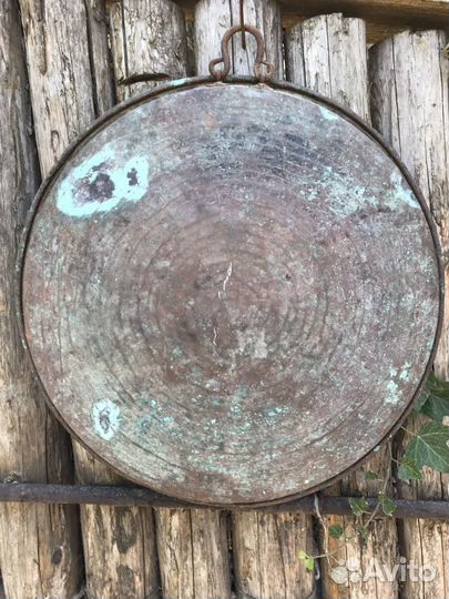 Поднос медный