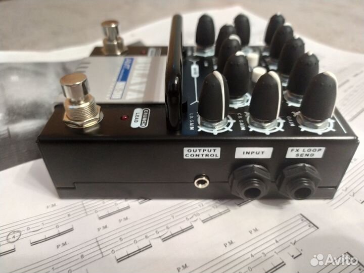 AMT bulava SS-30 - гитарный предусилитель (с бп)