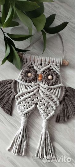 Макраме сова