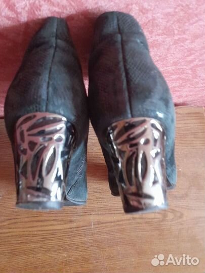 Ботильоны натуральная кожа 40