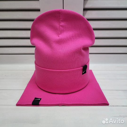 Комплект шапка и снуд