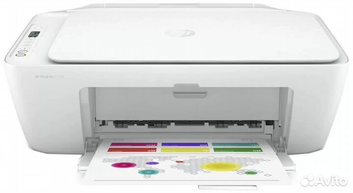 Мфу струйное HP DeskJet 2710, цветное, А4, Wi-Fi