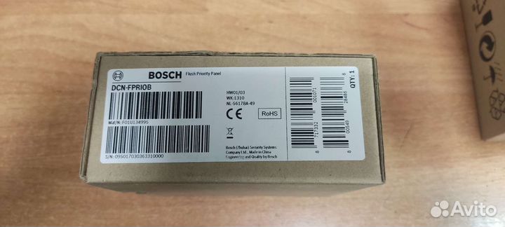 Панель управления приоритетом Bosch DCN-fpriob