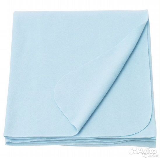 Плед IKEA mandarinros, vitmossa