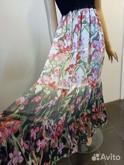 Летний сарафан длинный 46-50