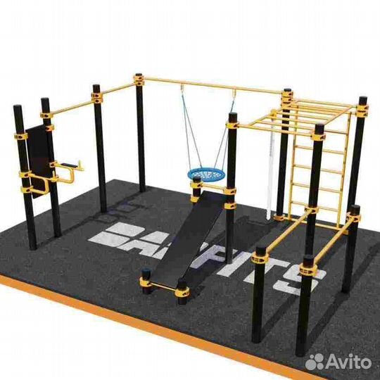 Детские Комплексы, Шведская стенка, качели