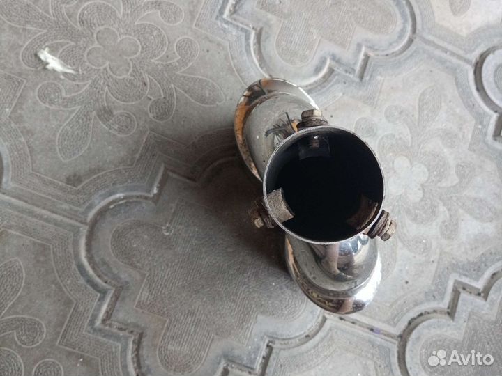 Насадка на глушитель раздвоенная