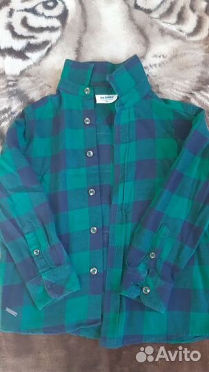 Фланелевая рубашка(детская)