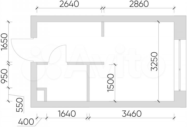Апартаменты-студия, 17,5 м², 18/21 эт.