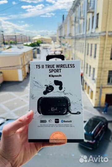 Klipsch T5 II True Wireless Sport, black