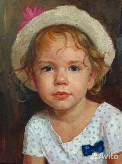 Портрет по фото на заказ, ручная работа