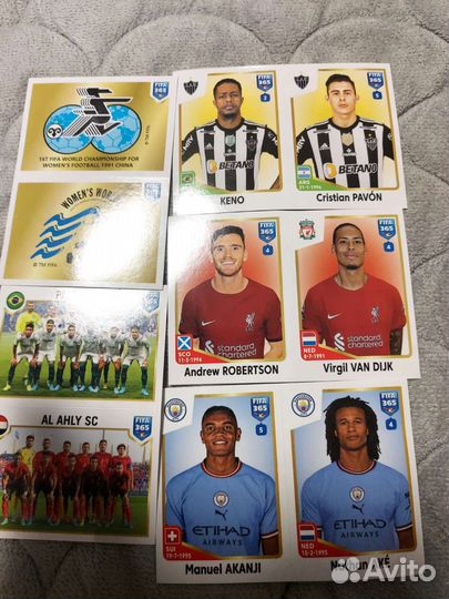 Наклейки panini fifa 365 2023