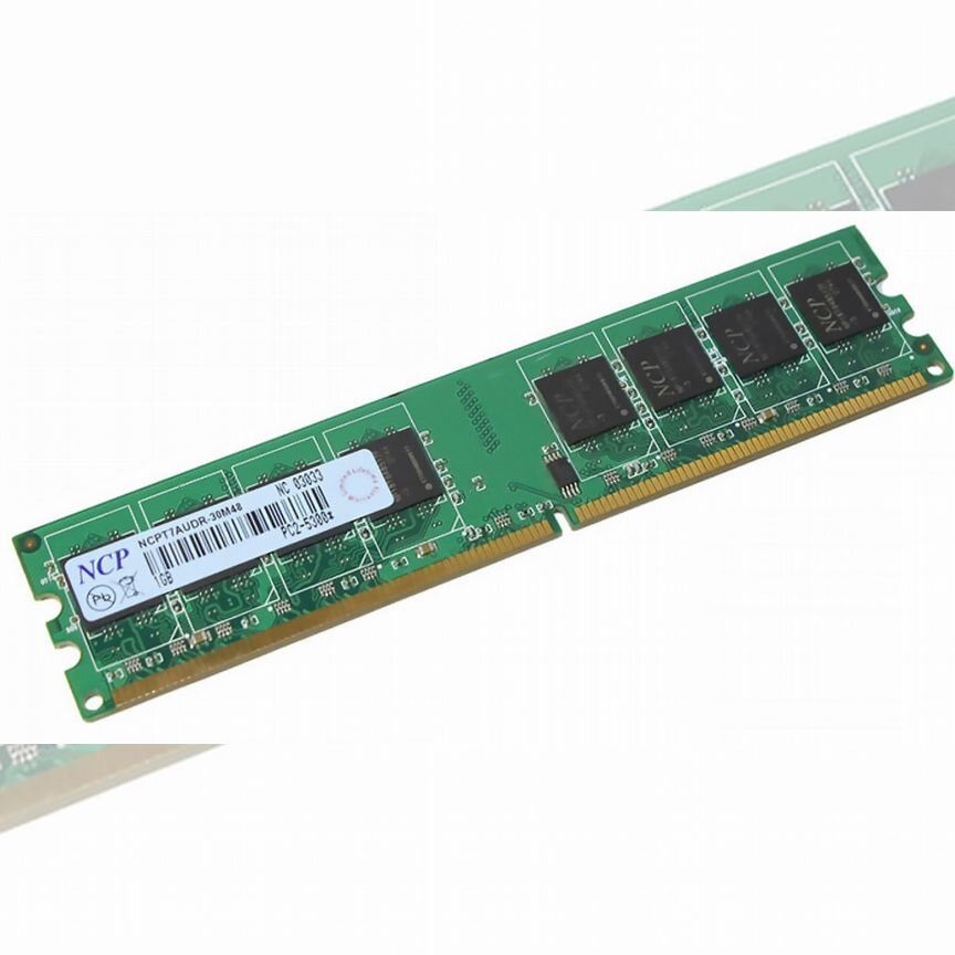 [NCPT7AUDR-30M48] Оперативная Память Ncp Ddr2 1gb Ncpt7audr-30m48