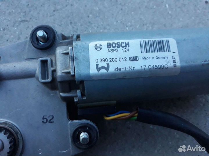 Моторчик люкаBosch Webasto на Mercedes Benz S w221