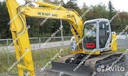 Стекло для экскаватора гусеничного New Holland E 1