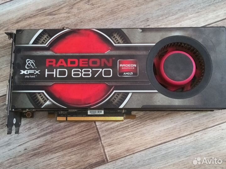 Видеокарта AMD radeon HD 6870