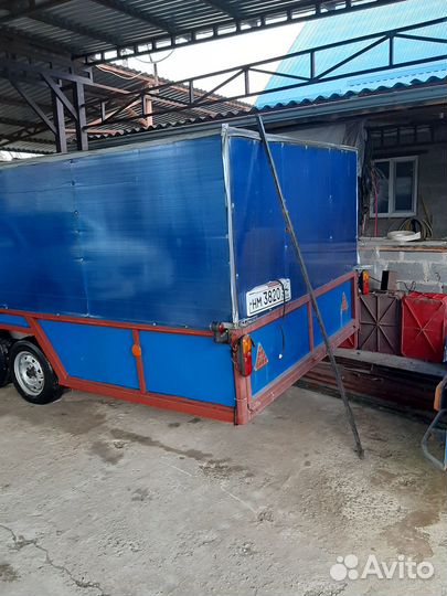 Прицеп легковой двухосный самодельный