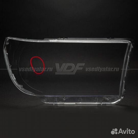 Уцененное стекло для фары Toyota Tundra / Sequoia