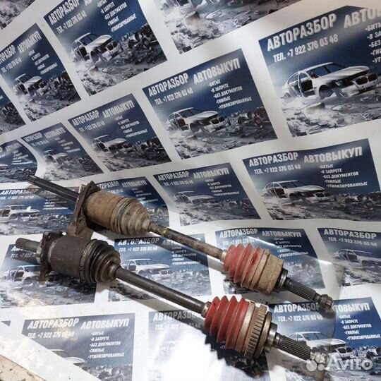 Привод левый нива niva 24 шлитца