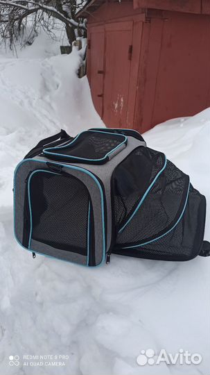 Переноска для кошек новая