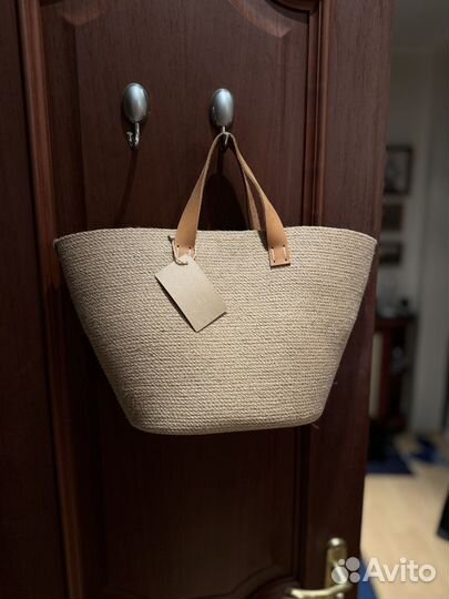 Джутовая сумка