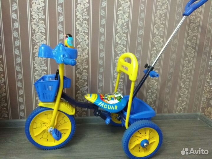 Детский трёхколесный велосипед Jaguar