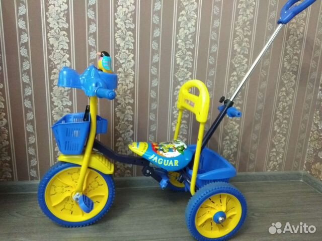 Детский трёхколесный велосипед Jaguar