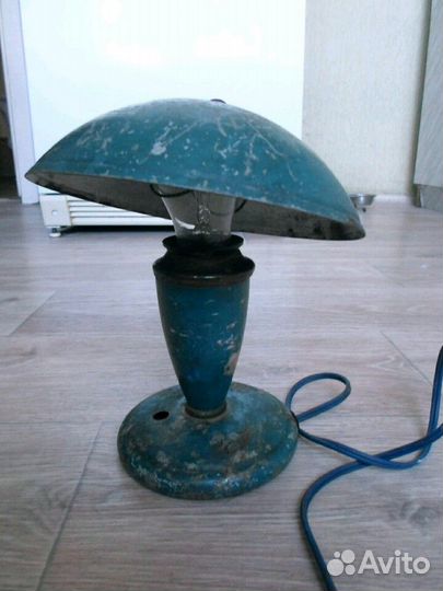 Лампа железная СССР