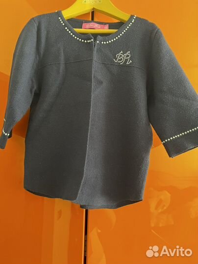Жакет на девочку из школьной коллекции