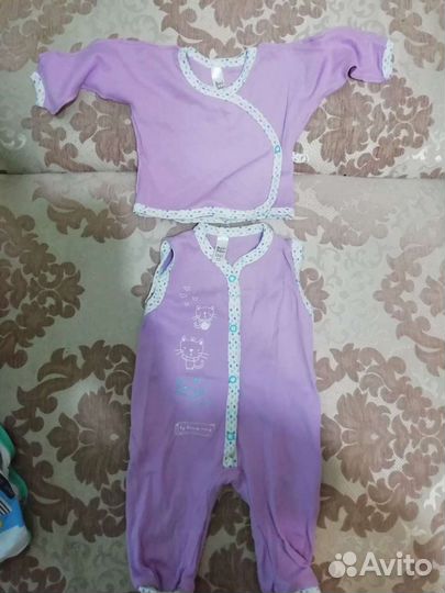 Детские вещи пакетом от 0 до года