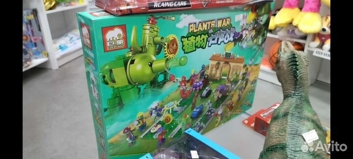 Игрушка конструктор планета зомби